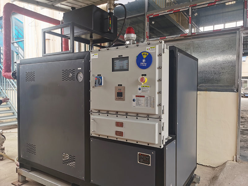 水电池电解液中间体反应釜防爆模温机J9九游会·案例