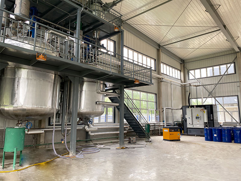 树脂反应釜反应罐防爆有机热载体炉J9九游会·案例