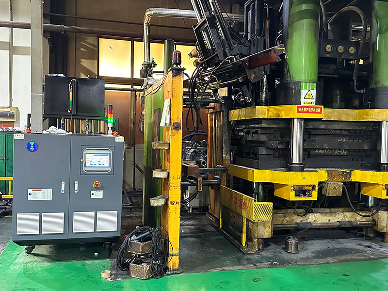 橡胶轮胎平板硫化机双机模温机J9九游会·案例