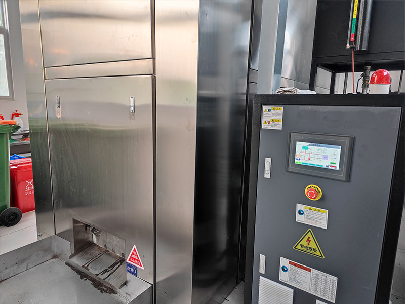 厨余垃圾处理发酵堆肥加热油温机J9九游会·案例