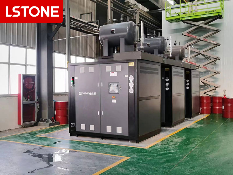 盘式干燥机搭配盘式干燥机导热油炉，让碳酸锂干燥更均匀稳定